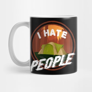 I Hate People - Camping Adventure Mug